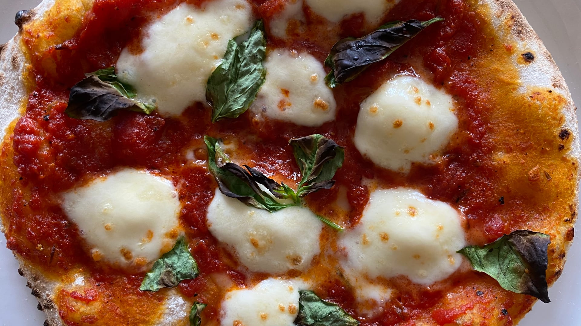 Sourdough pizza at home